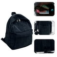 thumbnail image 5 of Corduroy Backpack,Cute Backpack Casual Striped Bookbag Lightweight Corduroy Book Bag for Travel, 5 of 7