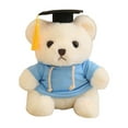 thumbnail image 2 of TOPRenddon Graduation Teddy Bear with Doctoral Cap – 9” Soft Plush Stuffed Animal Gift for Academic Achievements, Birthdays, Party Decor (Hypoallergenic, Multiple Styles), 2 of 6