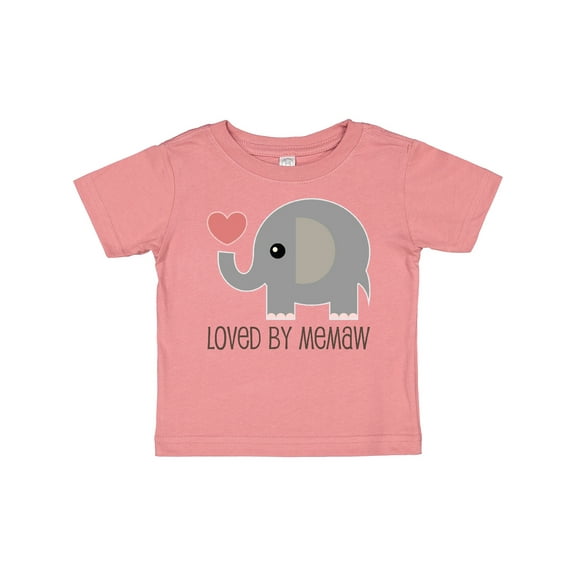 Inktastic Loved by Memaw Grandchild Boys or Girls Baby T-Shirt