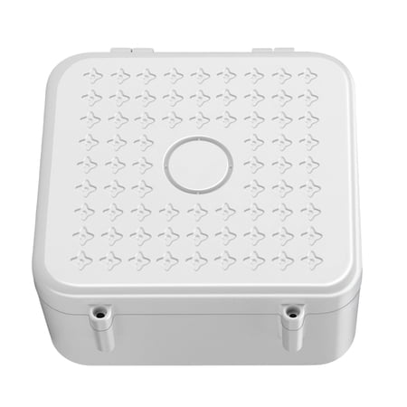 NEXAVKPR Outdoor Power Supply Protectors For Security Cameras Waterproof Plastic Housing U v Stabilized Material Invisible Installation