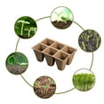 thumbnail image 6 of Utoimkio Clearance 20 Pack Peat Pots Seed Starter Trays,6 Cells Germination Seedling Pots,Organic Biodegradable Plant Germination Tray for Vegetable Flower,Herbs,Indoor Outdoor Garden, 6 of 9