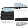 thumbnail image 4 of Bingfone Floral Daisy Laptop Sleeve Case 15 inch , 360° Protective Computer Carrying Bag, 4 of 8