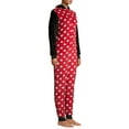 thumbnail image 2 of Disney Women's and Women's Plus Minnie Mouse Hooded Union Suit, 2 of 7