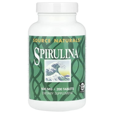 Source Naturals Spirulina, 200 Tablets
