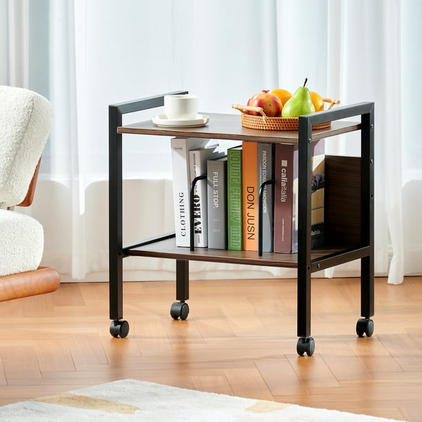 Bookcase Through End Tables
