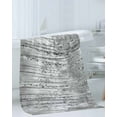thumbnail image 3 of Gray Grey Forest Bath Towels for Bathroom Set,Luxury Microfiber Towels Gifts for Women,Quick Dry Beach Kitchen Hand Hair Face Towel and Dish Washcloth,Grey Modern Art Oil Painting Yoga Towels+Set, 3 of 7