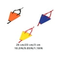 thumbnail image 4 of Wosthever Ancla de mar, pieza reemplazada, calcetín a la deriva, Drogue de agua con correa, diseño plegable, tamaño compacto, equipo Deportes acuáticos Naranja/Negro, 4 of 6