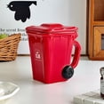 thumbnail image 4 of Gumesh Creative Trash Bin Ceramic Mug with Lid - Funny Gag Gift Mugs - Novelty Cups for Office, Coworkers, Home Desk, 4 of 8