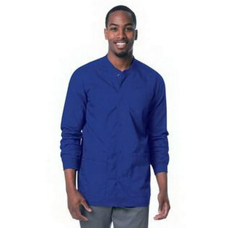 Landau ProFlex Tailored Fit Stretch 3-Pocket Warm-Up Scrub Jacket for Men 3170
