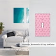 thumbnail image 5 of Disketp Pink Bows Decorator Light Switch or Receptacle Outlet Wall Plate Decorator Wall Plate Child Safe Outlet Cover-Style T, 5 of 6