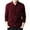 Red, variant on Mens Double Pocket Sweater Coat Solid Color Sweater Cardigan Coat