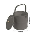 thumbnail image 3 of Ganfancp Cubo de Té Mesa de Té Bandeja de Té Cubo de Aguas Residuales Escurridor Cubo de Té Kung Cubo de Aguas Residuales Escurridor Cubo de Té Accesorios Cubo de Heces de Té Ofertas Flash Liquidació, 3 of 6