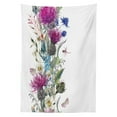 thumbnail image 3 of Ambesonne Thistle Tablecloth Rectangular Table Cover, Vintage Herbal Border, 60"x90", Multicolor, 3 of 4
