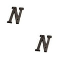 thumbnail image 4 of Wweixi Application Grand Lettres en Métal Chiffres de Maison et Choix Élégant B17--N 2ensemble, 4 of 6