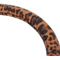 thumbnail image 4 of 15 Inches Car Steering Wheel Cover Dark Claybank Leopard Pattern Non-Slip Wheel Covers TPE Material for Most Car …, 4 of 7