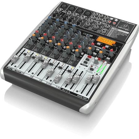 Behringer QX1204USB 12-Input 2/2-Bus USB Audio Interface Mixer w/ XENYX Mic Preamps, Compressors &