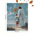 thumbnail image 3 of Qisvanset Toile Murale Garçon Protégeant Jésus 15,75 X 11,81 Pouces, 3 of 8
