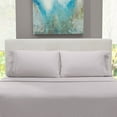 thumbnail image 4 of Clara Clark Full Size Sheets Set, Hotel Luxury 4 Piece Deep Pocket Sheets, Ultra Soft Microfiber Bed Sheets Set, Light Gray lavender, 4 of 6