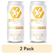 (2 pack) Xyience Mango Guava Energy Drink, 16 fl oz can