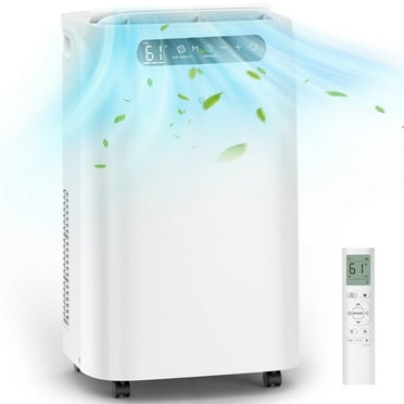 Agtana 14000 BTU Portable Air Conditioner with LCD Remote, Dehumidifier, Fan, up to 700 Sq. ft