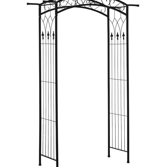 Metal Garden Trellis with Extension Bars / Ideal for Climbing Plants and Decor