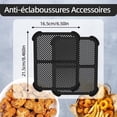 thumbnail image 2 of 2 Pieces Anti-Splatter Accessories For Ninja Air Fryer,Reusable Air Fryer Accessories Compatible With Ninja Foodi Af400Eu &, 2 of 5