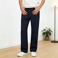 thumbnail image 2 of SROBPTY Fall Winter Teens Boys Sweatpants Solid Straight with Pockets, 2 of 5