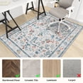 thumbnail image 2 of ChakmeOne Office Chair Mat for Hardwood & Tile Floors，Non-Slip,Machine Washable Under Desk Rug，Protective Floor Covering for Home Office and Gaming Chairs,48x72 Inches, 2 of 9