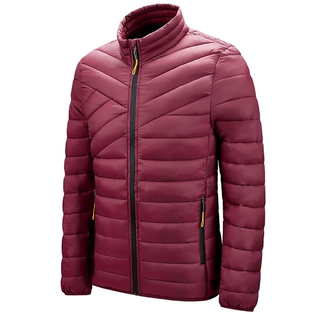 Chaqueta de otoño e invierno para hombre Chaleco de algodón Chaqueta cálida Pompotops oipoqjl12325