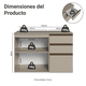 thumbnail image 3 of Gabinete de Baño Suspendido Madesa Nice 100cm Crema, 3 of 5