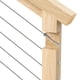 thumbnail image 5 of Paquete de 40 Fundas Protectoras Biseladas en Ángulo, Protector de Postes de Madera para Barandillas de Cables de Escalera de 3/16, 30 Grados, 5 of 5
