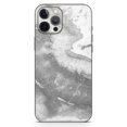 thumbnail image 2 of DesignSkinz Gray Agate Marble Slate Full-Body Skin Decal Wrap Cover for iPhone 16 Pro, 2 of 9