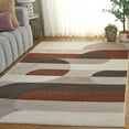 thumbnail image 2 of SAFAVIEH Adirondack Donovan Geometric Area Rug, Beige/Rust, 4' x 6', 2 of 8