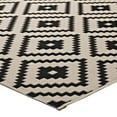 thumbnail image 5 of Modway Perplex  Geometric Diamond Trellis 5x8 Indoor and Outdoor Area Rug in Black and Beige, 5 of 7