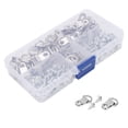 thumbnail image 4 of 80 Pcs Kit de Suspension pour Photo Anneau en D Fer Crochet Simple Attaches à Vis pour Photo, 4 of 14