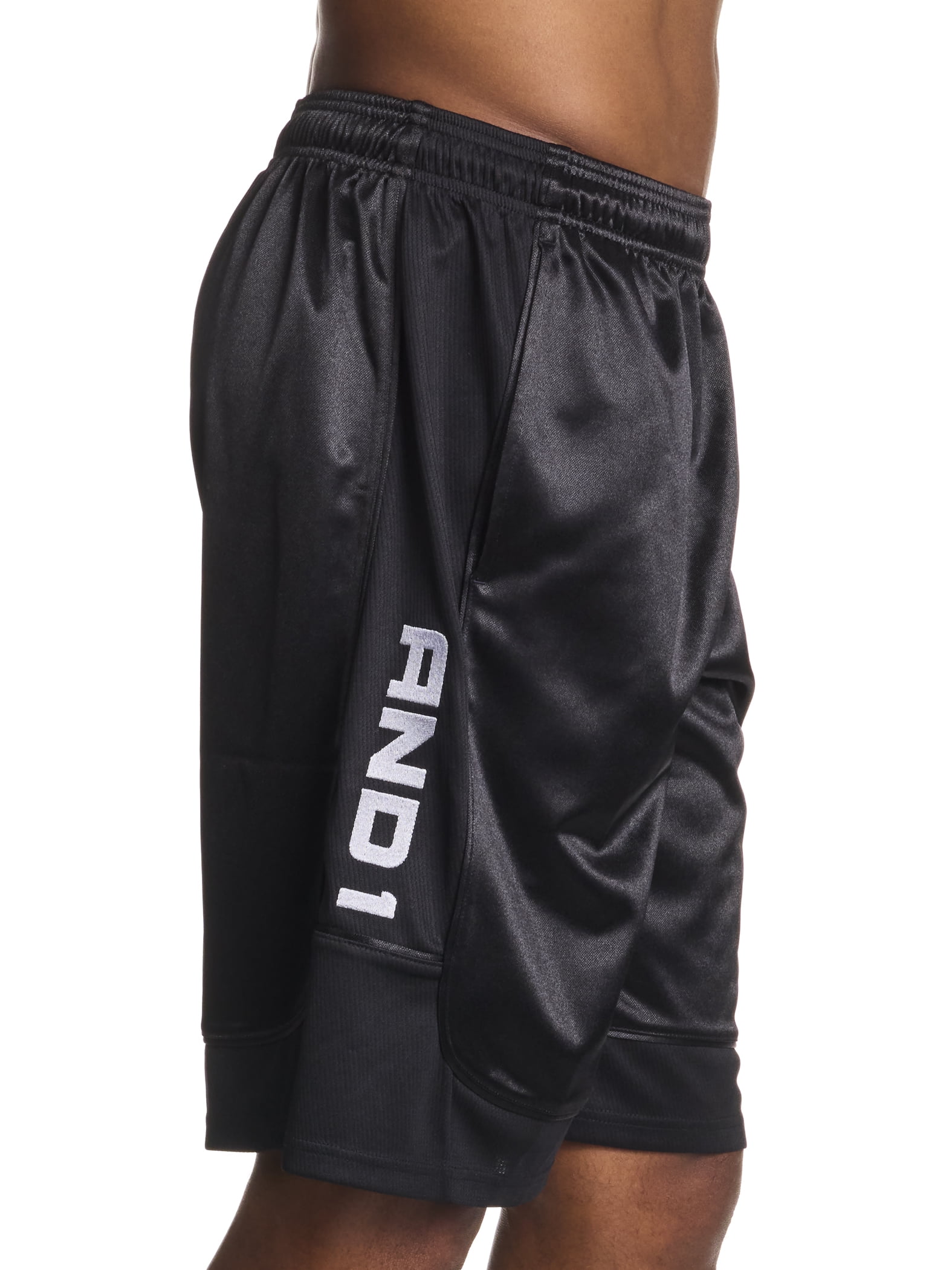 AND1 Men's and Big Men's Core All Court Short, 11" Inseam, 3-Pack, Sizes XS-5XL