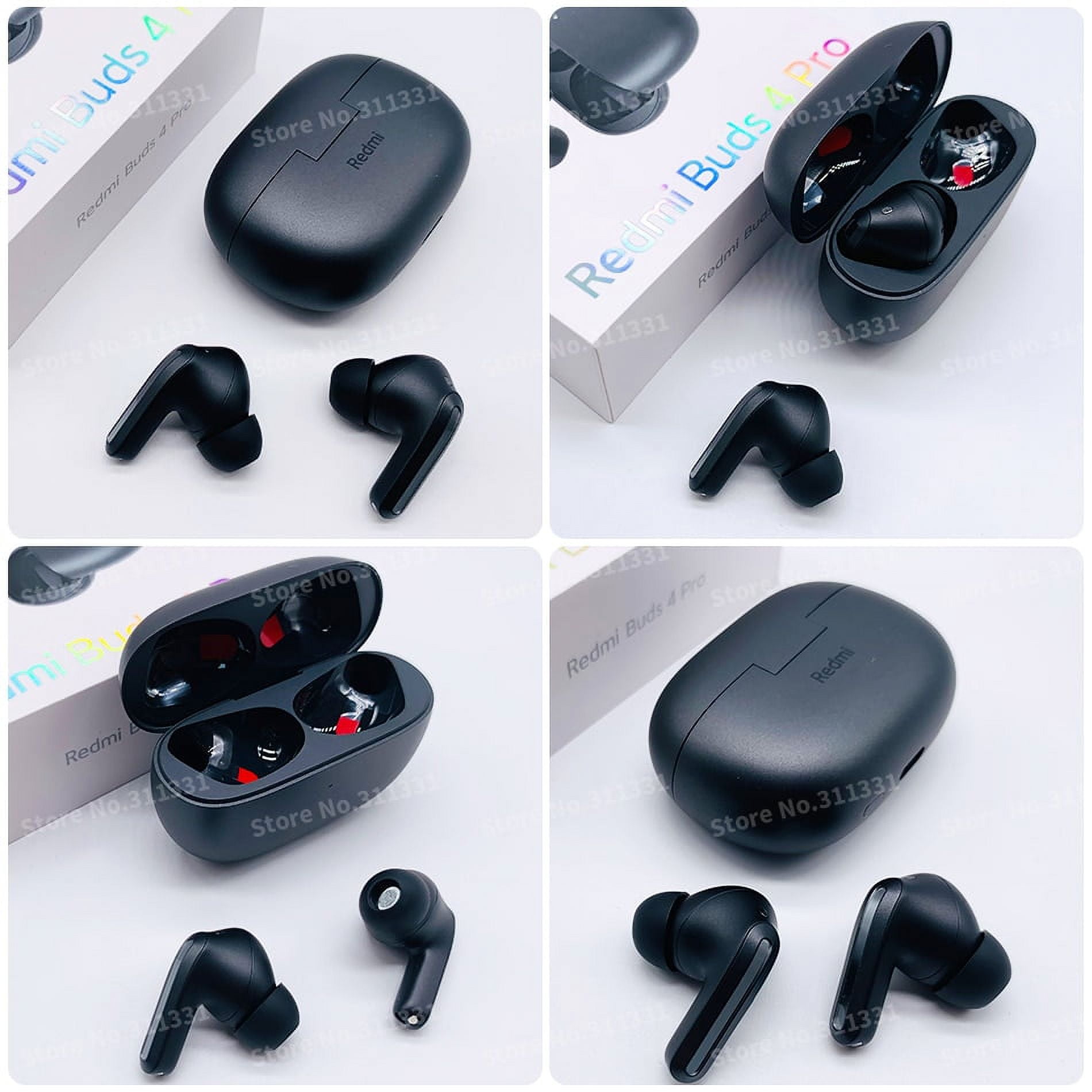 Xiaomi Redmi Buds 4 Pro Wireless Earbuds, Up to 43dB Hybrid ANC, Bluetooth  5.3 Earbuds, Up to 36 Hours Long Battery Life, 3-mic Noise Reduction for