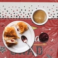 thumbnail image 4 of OUNONA Nappe de Collation des Grades Décorations de Table pour Exposition Rouge 1Ensemble, 4 of 4