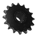 thumbnail image 1 of 16T Front Sprocket, Enduring Precise Oxidation Resistant Steel Alloy Scooter Front Sprocket  for 530 Chain, 1 of 7