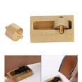 thumbnail image 3 of Leather Edge Painting Box, Brass Leather Painting Box High Strength Widely  4 Steps  for Craft, 3 of 8
