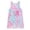 Blue, variant on lnmuld Girls Knitted Swimsuit Cover Up Dress Pastel Tie Dye Crochet Sleeveless Beach Cover Up for Beach Pool Size:3-4 Years