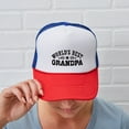thumbnail image 6 of CafePress - World's Best Grandpa - Adjustable Unisex Printed Trucker Hat with Mesh Back, 6 of 10