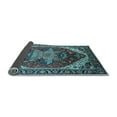 thumbnail image 2 of Ahgly Company Indoor Round Persian Light Blue Traditional Area Rugs, 3' Round, 2 of 4