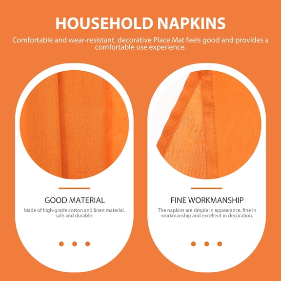 PAMINGONO 2-Pack Insulated Non- Dining Table Mats for Kitchen, Home, and Everyday Use