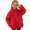 Red, variant on Girls Jacket Solid Double Zipper Design Warm Outerwear Soft Shell Style Girls Coat Toddler Kids Spring Autumn All Match Casual Layering Top