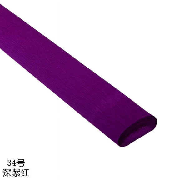 Namzi Premium Italian Crepe Paper Roll Heavy-Weight 180 Gram,Dark Purple