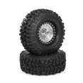 thumbnail image 4 of 2pcs 1/10 Rc Touring Car Tires Wheel Rims For 1/10 Hsp Axial Scx10 D90 Hpi Rc Crawler. - Red, 4 of 5