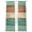 green, variant on Farmhouse Teal Brown Sheer Curtains 84 Inch Length 2 Panels Set, Vintage Wooden Striped Voile Window Treatment Rod Pocket Curtains Sheers Drapes for Bedroom/Living Room/Kitchen 52"x84"x2