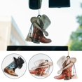 thumbnail image 2 of UOYOTT 1X Car Hanging Ornament Boots And Hat Cowboy 2024 US K3E1, 2 of 9