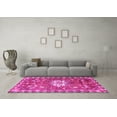 thumbnail image 3 of Ahgly Company Indoor Rectangle Animal Pink Traditional Area Rugs, 5' x 7', 3 of 4
